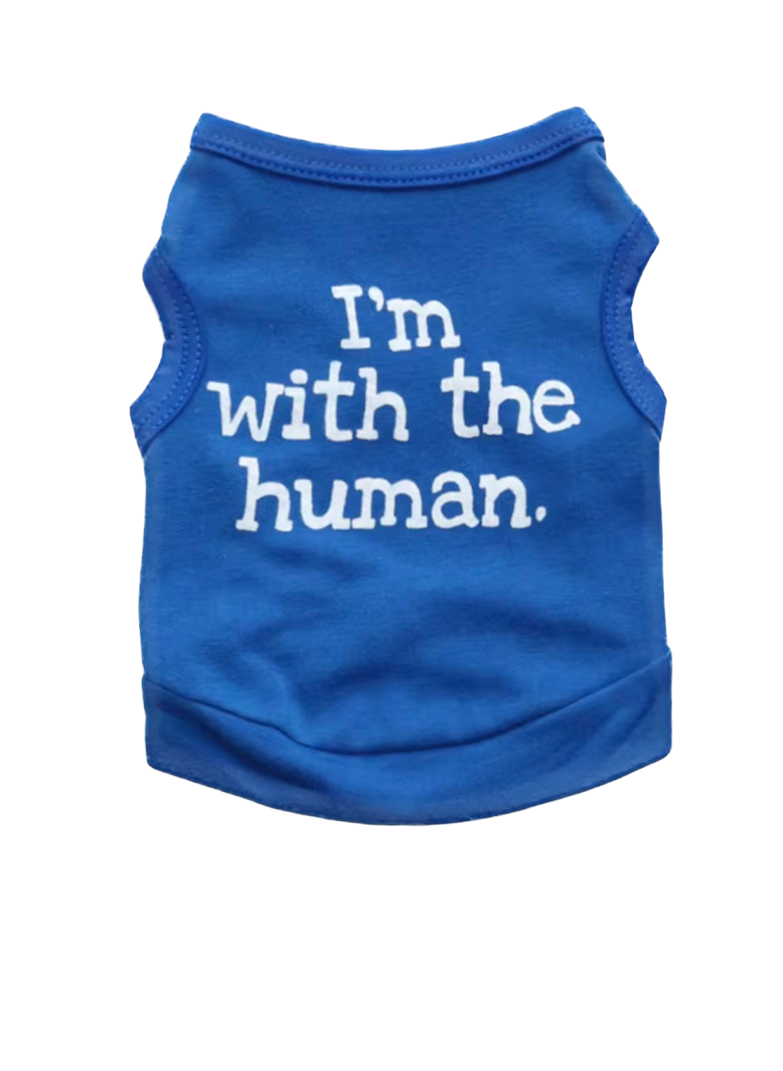 "I'm With the Human" Pet T-Shirt
