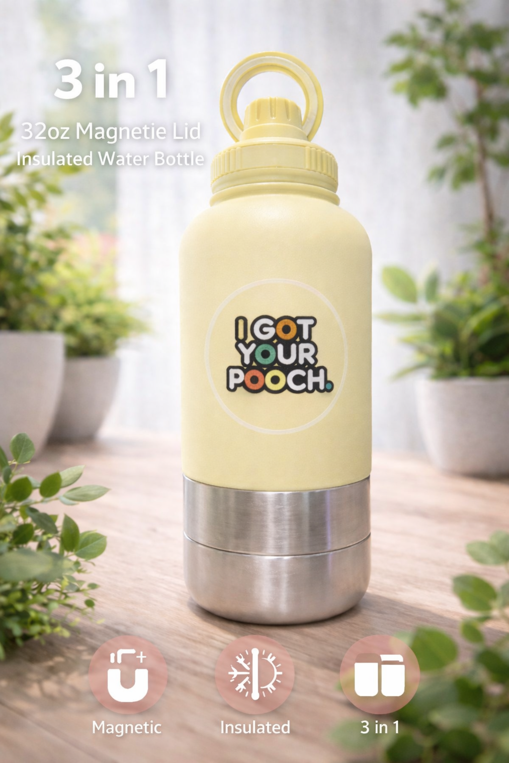 3-in-1 Water Bottle