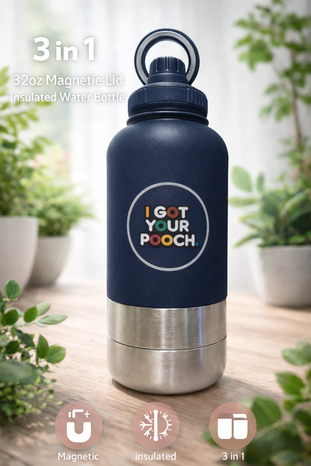 3-in-1 Water Bottle