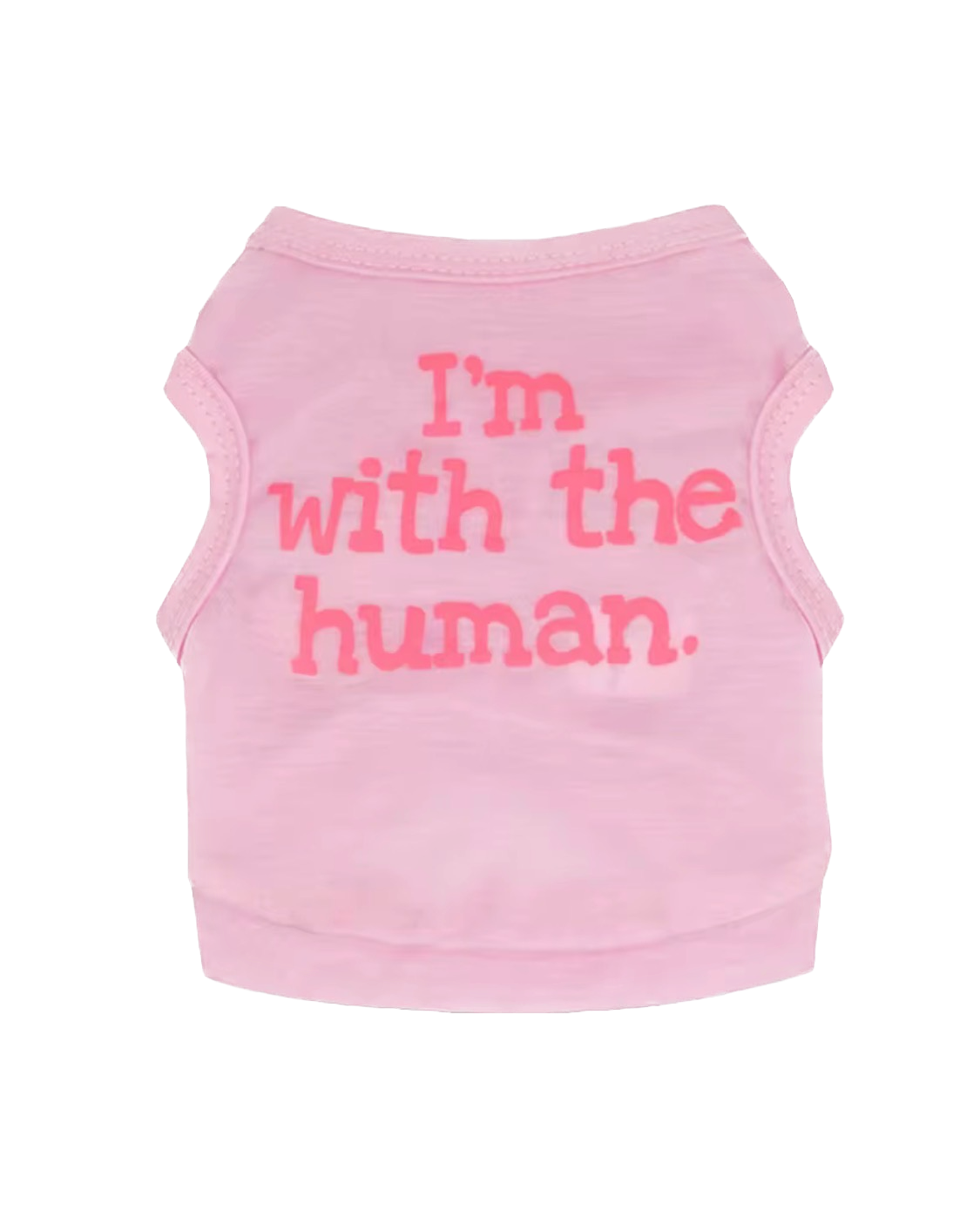 "I'm With the Human" Pet T-Shirt